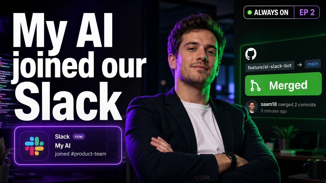 Assign your AI a task on Slack — it ships a PR